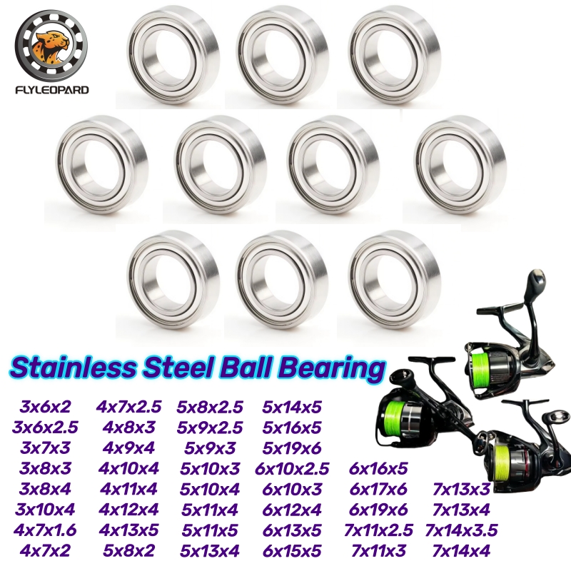 Fly Reel - 10pcs SMR85ZZ 5x8x2.5mm ABEC-9 스테인레스 스틸