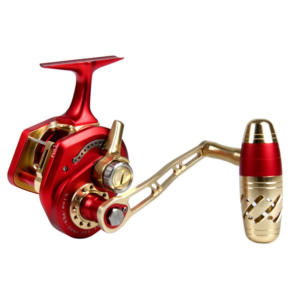 Baitcasting Reel - 레드 70lbs 오프쇼어 11BB 메탈 바디
