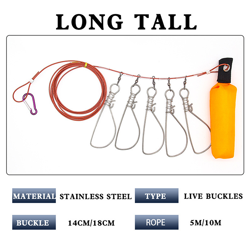 Reel Repair Kit - 새로운 5-스냅 플로트 피쉬 스트링거 컨트롤러