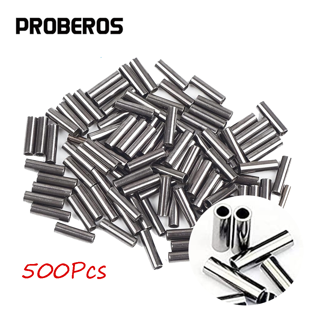500Pcs 낚시용 싱글 배럴 크림핑 슬리브 낚싯줄 와 - Baitcasting Reel 리뷰 및 가격