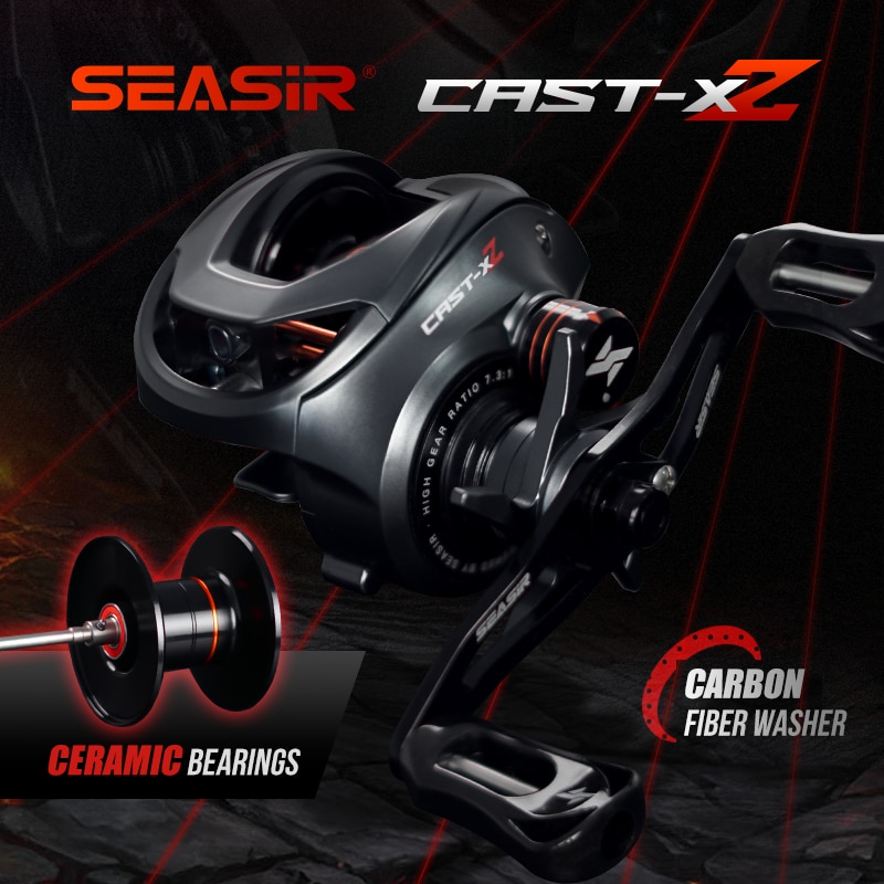 SEASIR 캐스트 X2 베이트 캐스팅 릴, 하이브리드 - Kastking Reel Zephyr 리뷰 및 가격